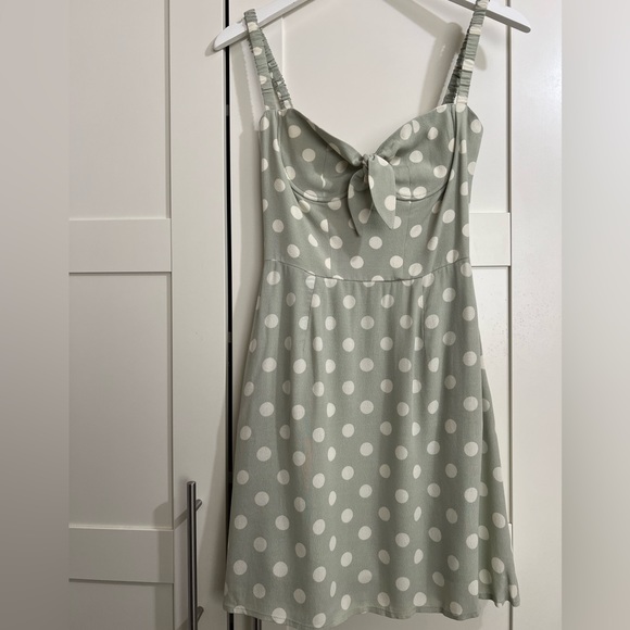 Capulet Gabby Mini Polka dot dress - Mint color - size Small - Picture 3 of 4